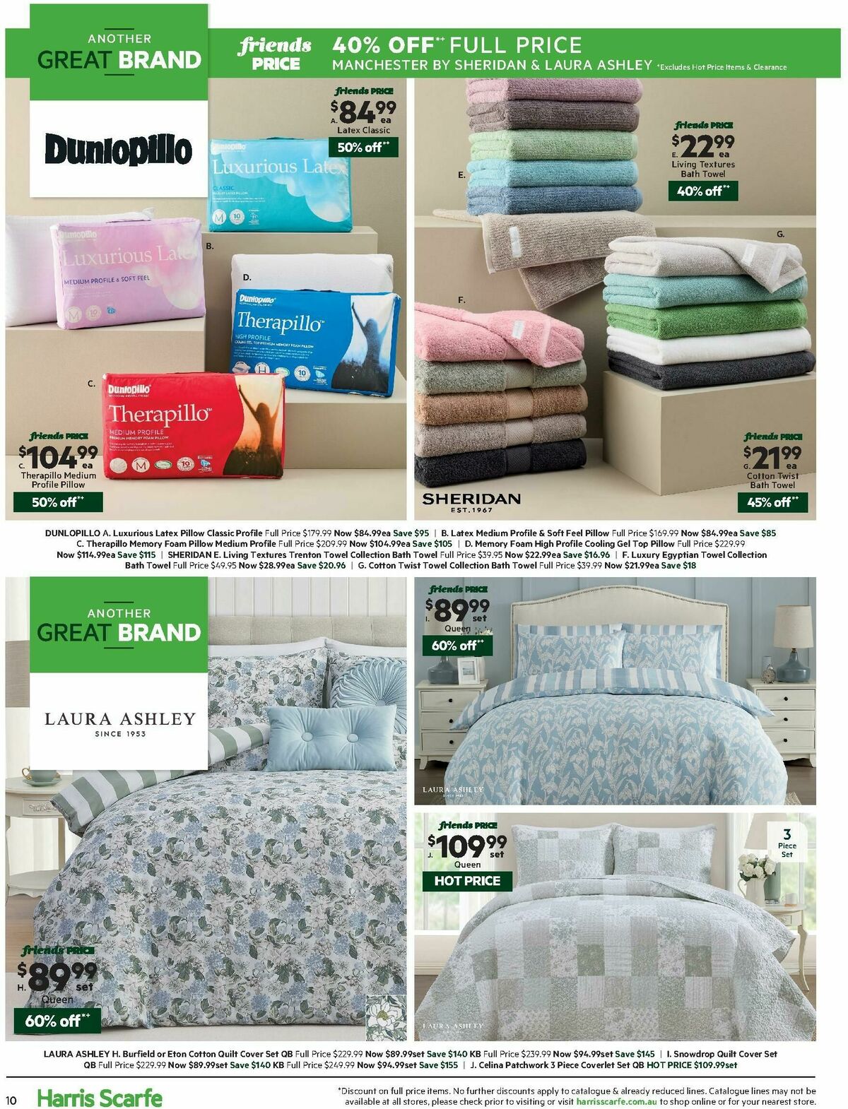 Harris Scarfe Catalogues from 16 March