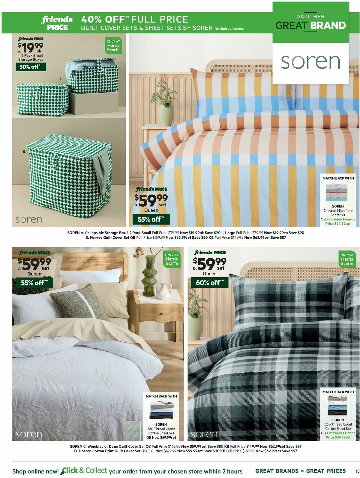 Harris Scarfe Catalogues from 16 March