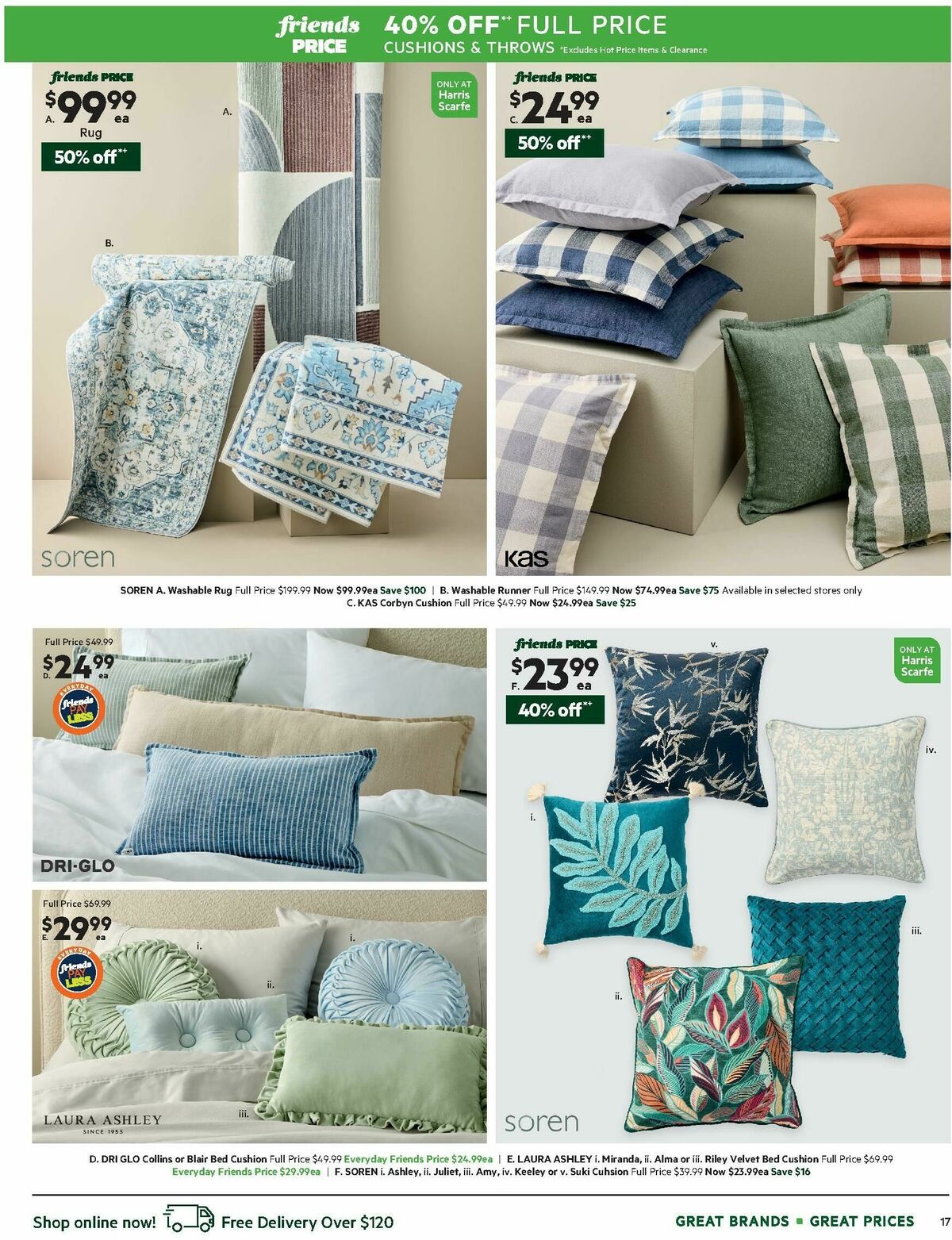 Harris Scarfe Catalogues from 16 March