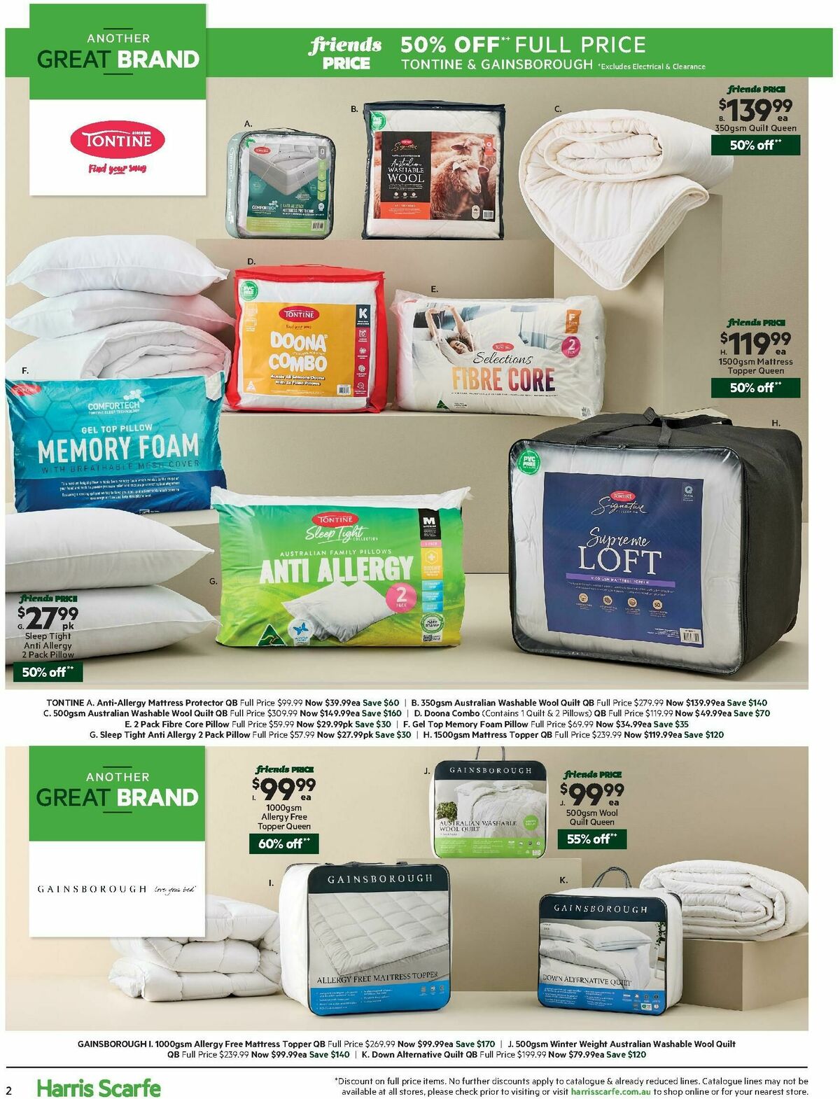 Harris Scarfe Catalogues from 16 March