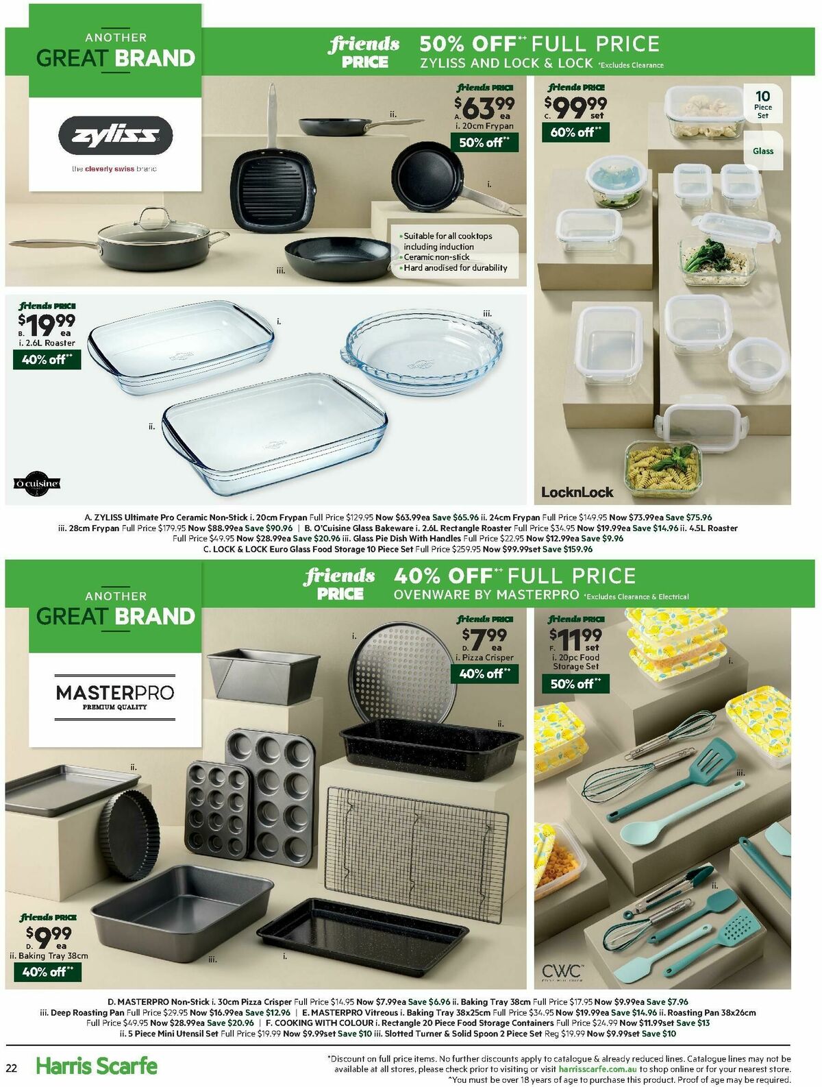 Harris Scarfe Catalogues from 16 March