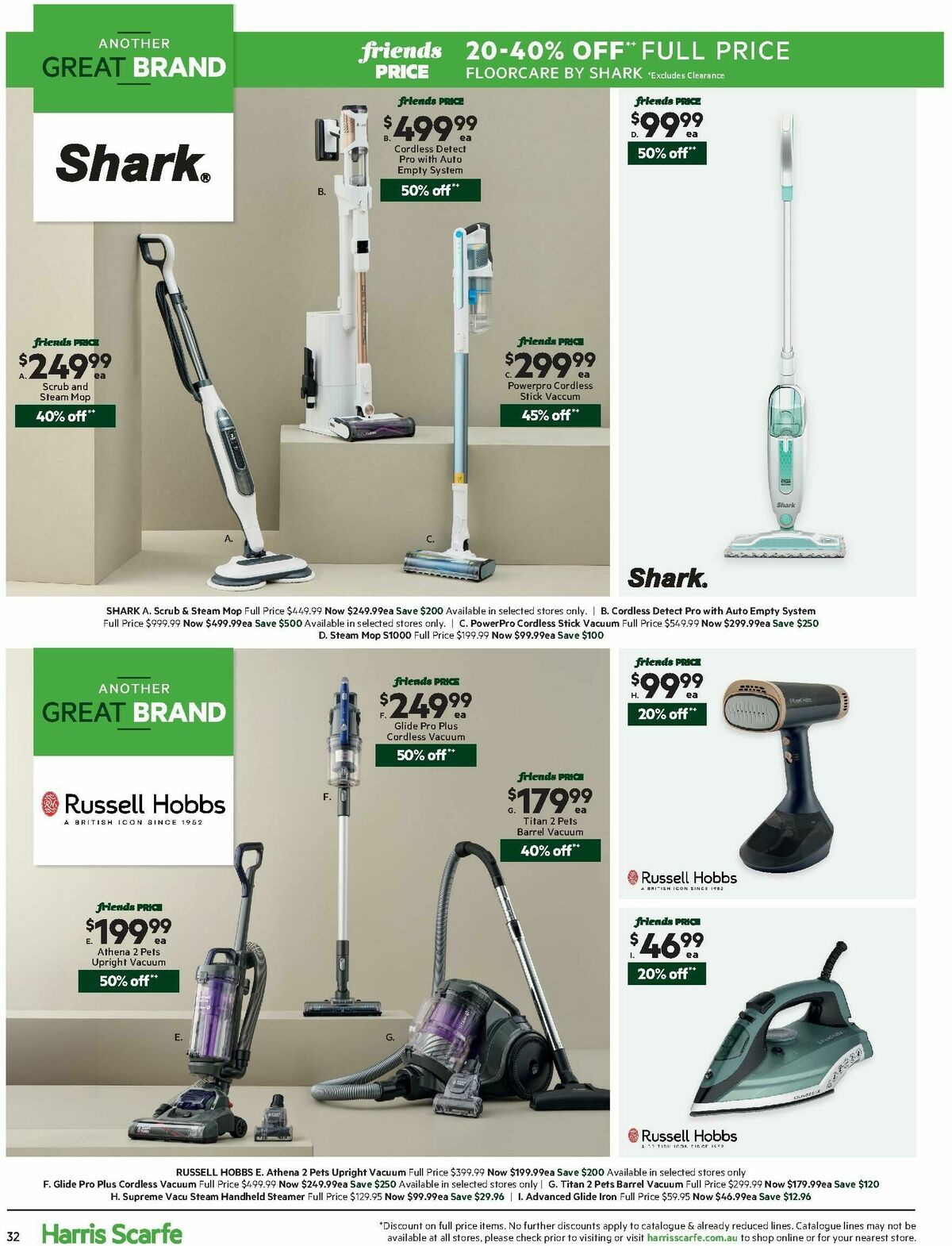 Harris Scarfe Catalogues from 16 March