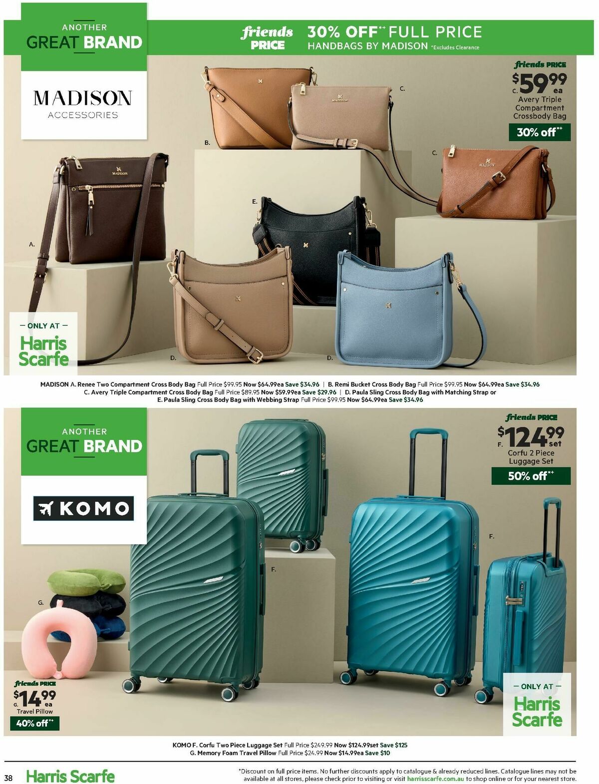 Harris Scarfe Catalogues from 16 March