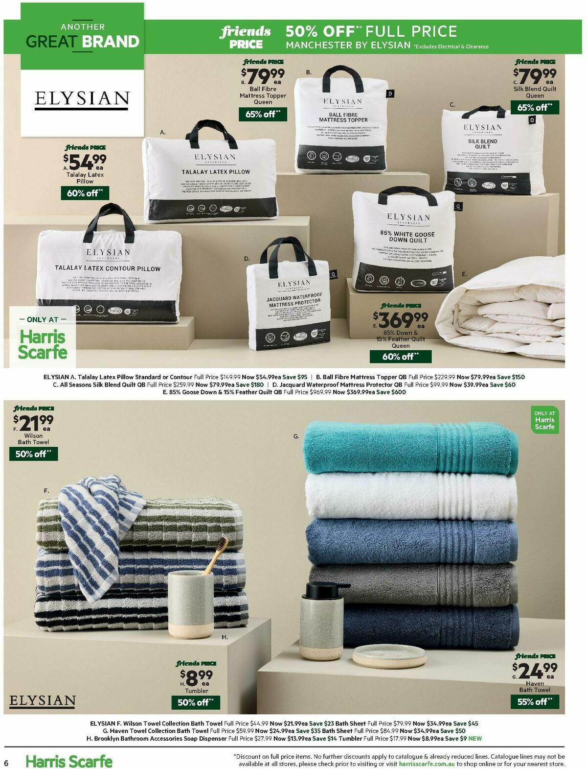 Harris Scarfe Catalogues from 16 March