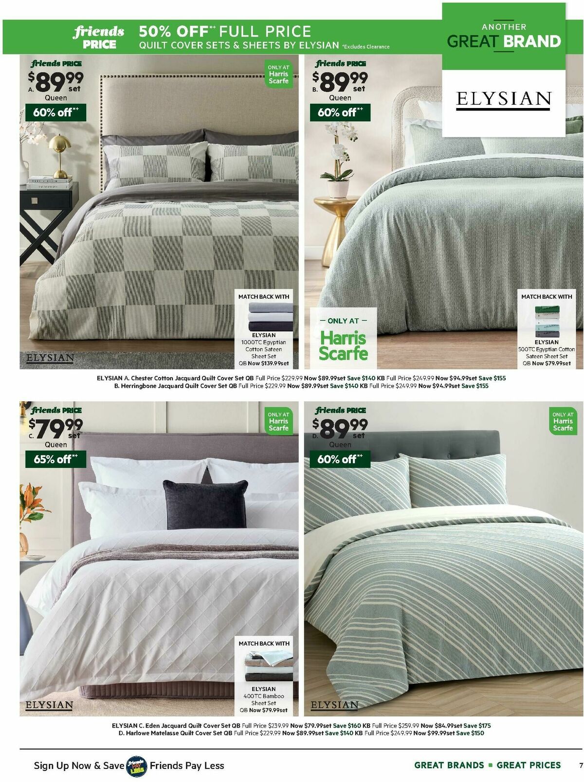 Harris Scarfe Catalogues from 16 March