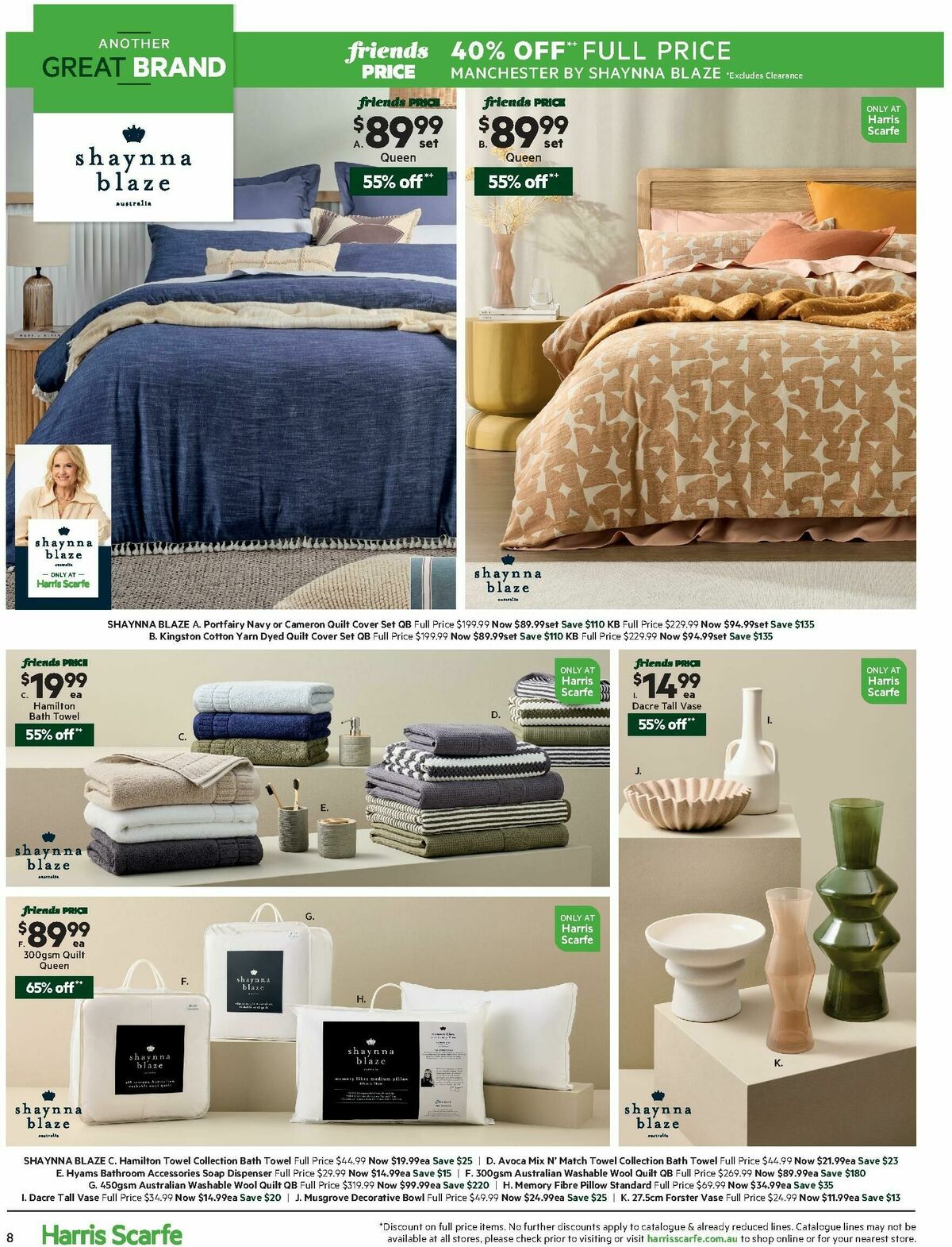 Harris Scarfe Catalogues from 16 March