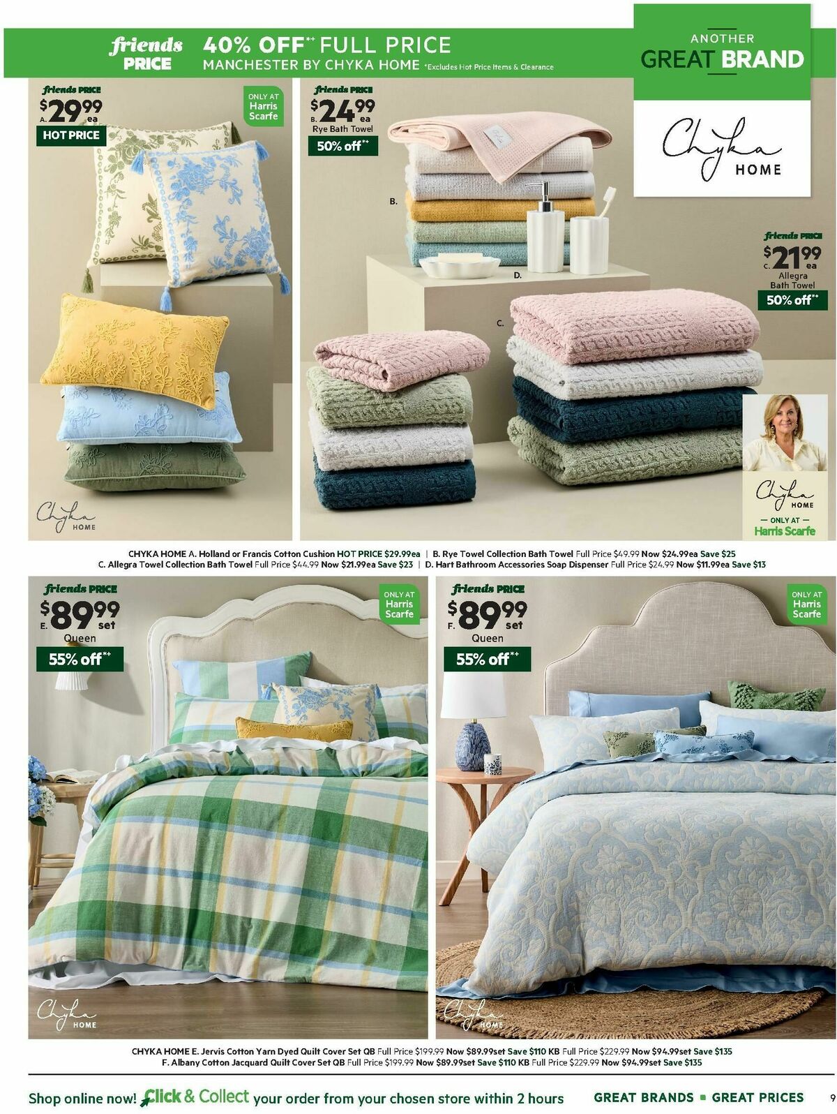 Harris Scarfe Catalogues from 16 March