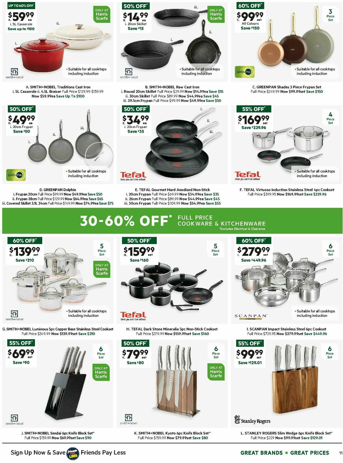 Harris Scarfe Catalogues from 8 April