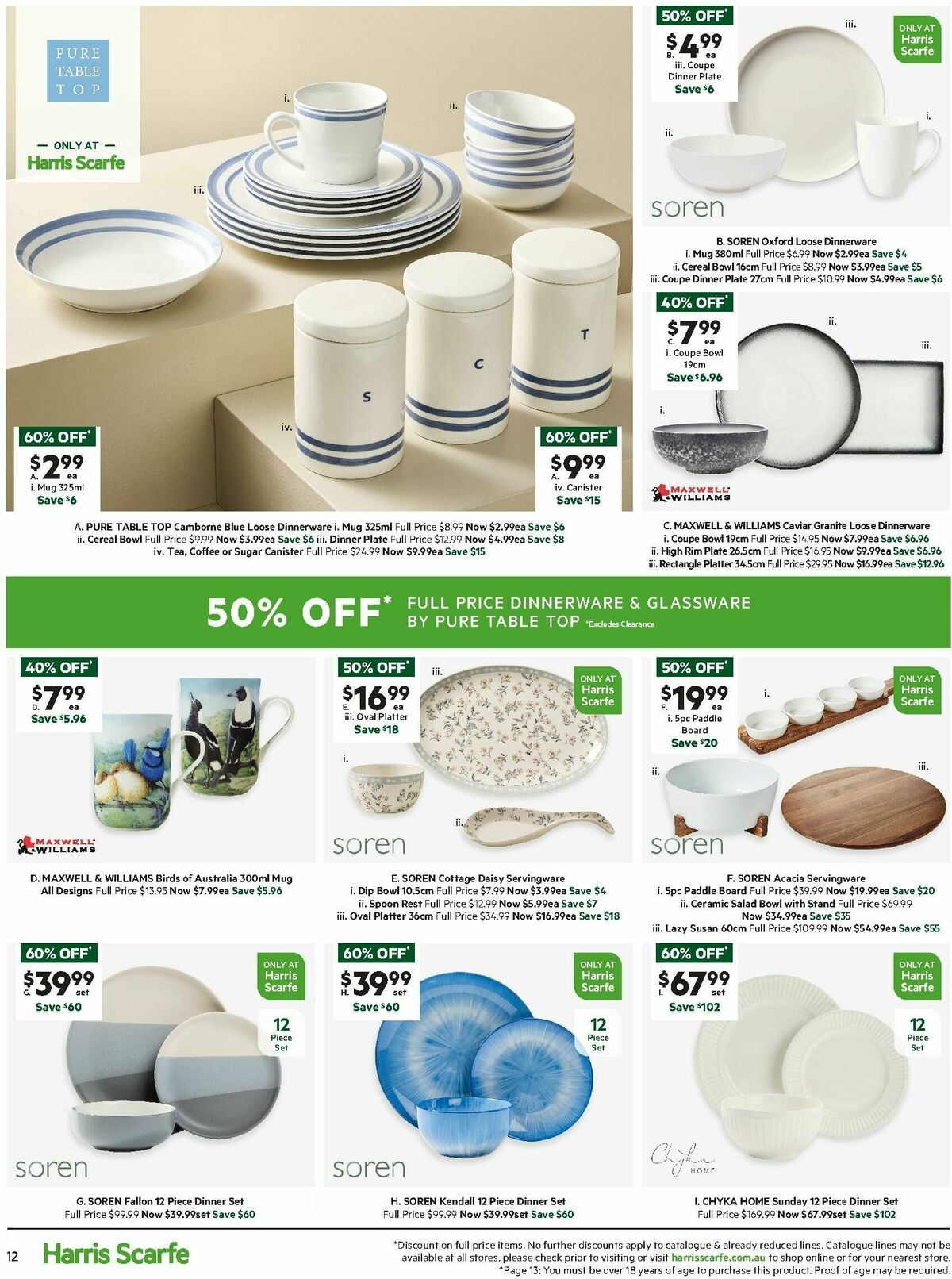 Harris Scarfe Catalogues from 8 April