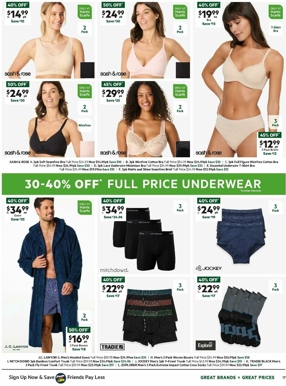 Harris Scarfe Catalogues from 8 April