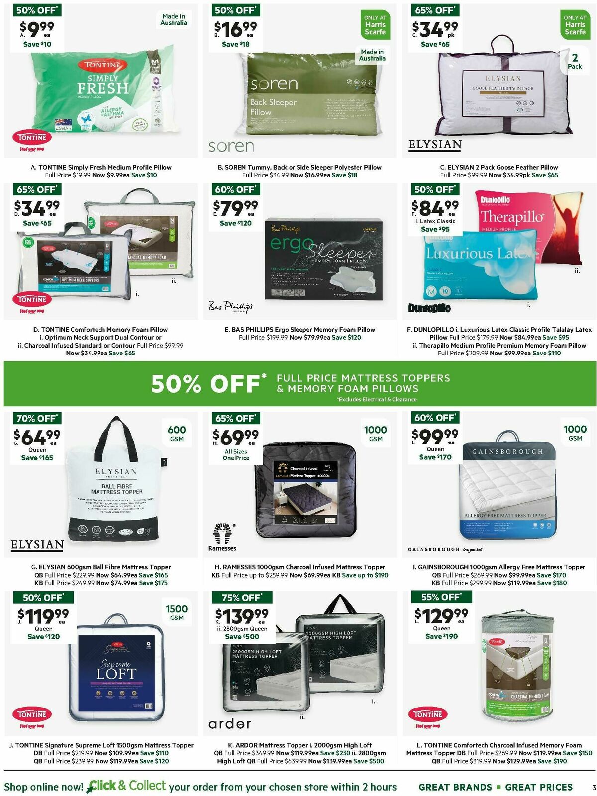 Harris Scarfe Catalogues from 8 April