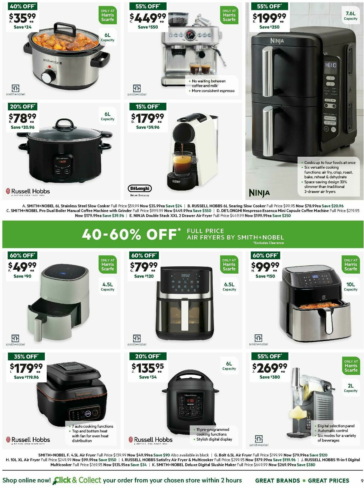 Harris Scarfe Catalogues from 8 April