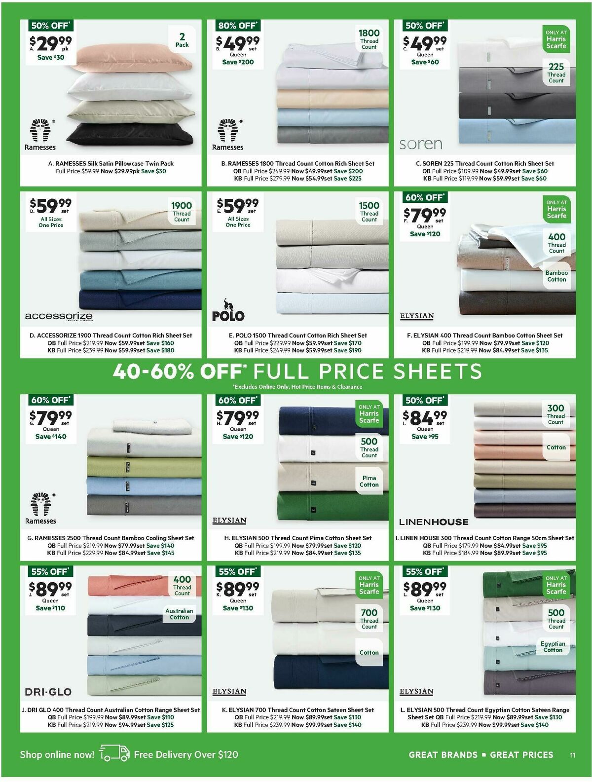 Harris Scarfe Catalogues from 27 April