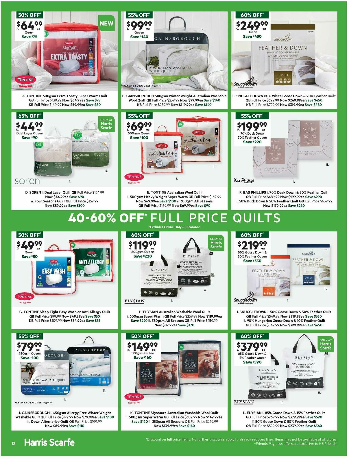 Harris Scarfe Catalogues from 27 April