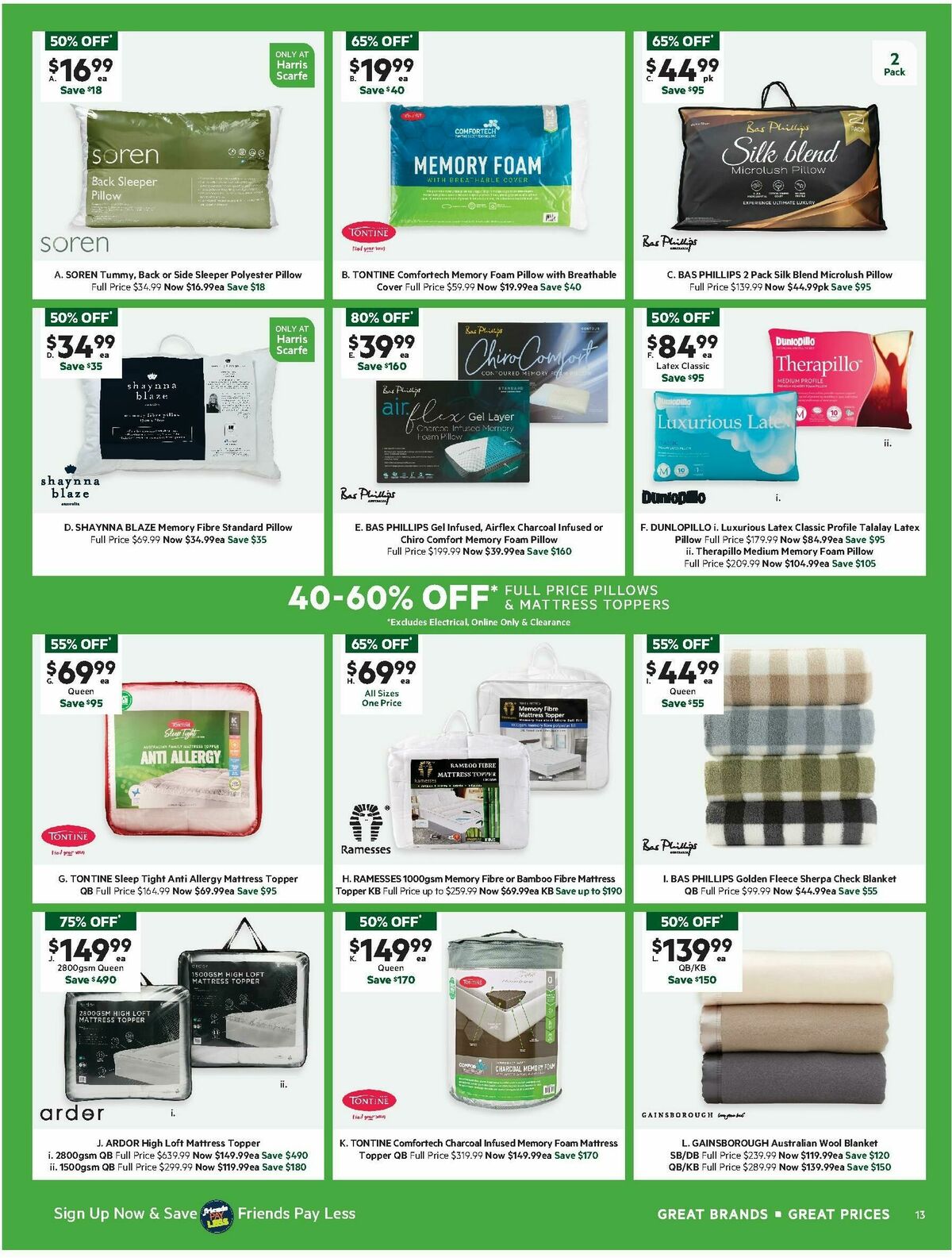 Harris Scarfe Catalogues from 27 April