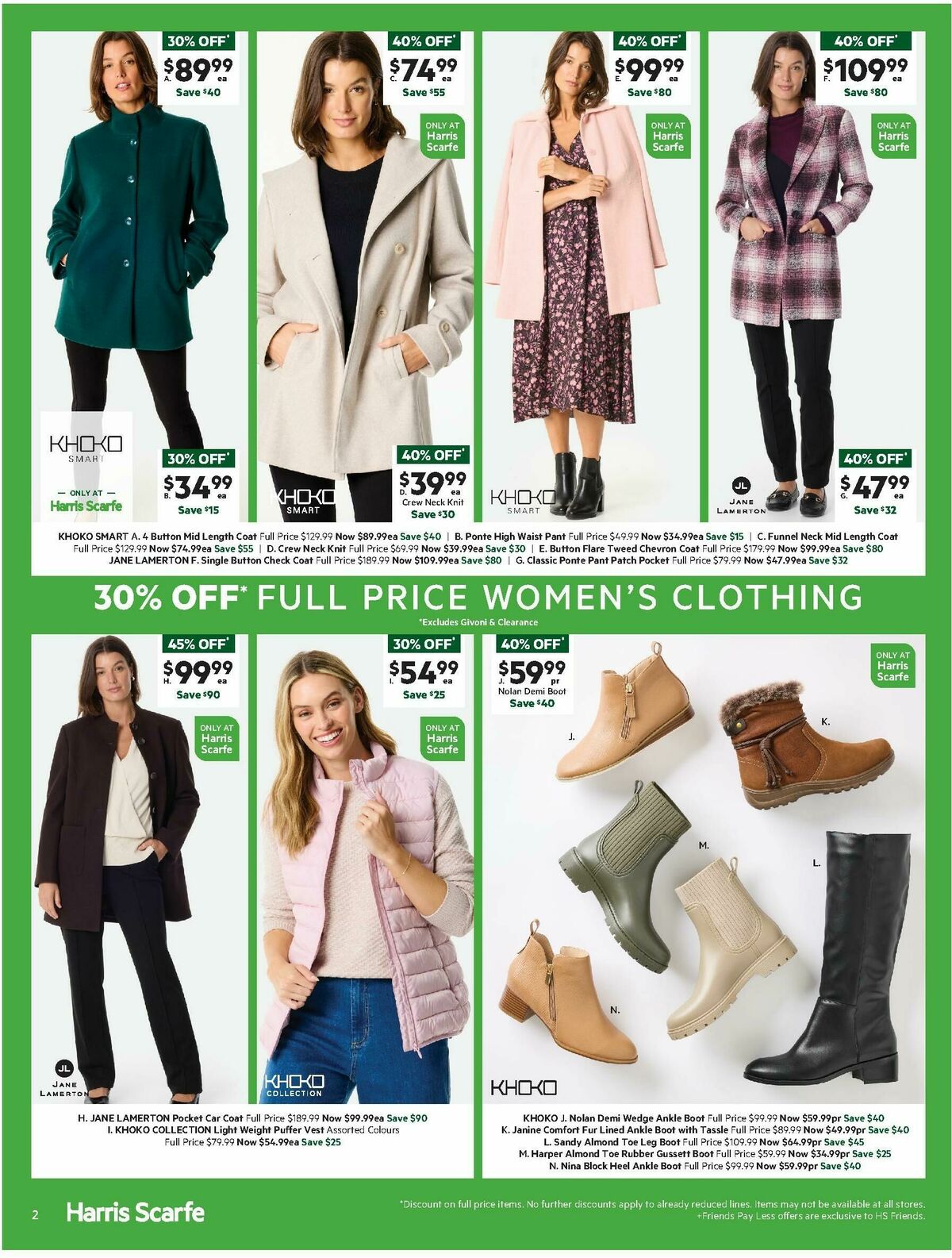 Harris Scarfe Catalogues from 27 April