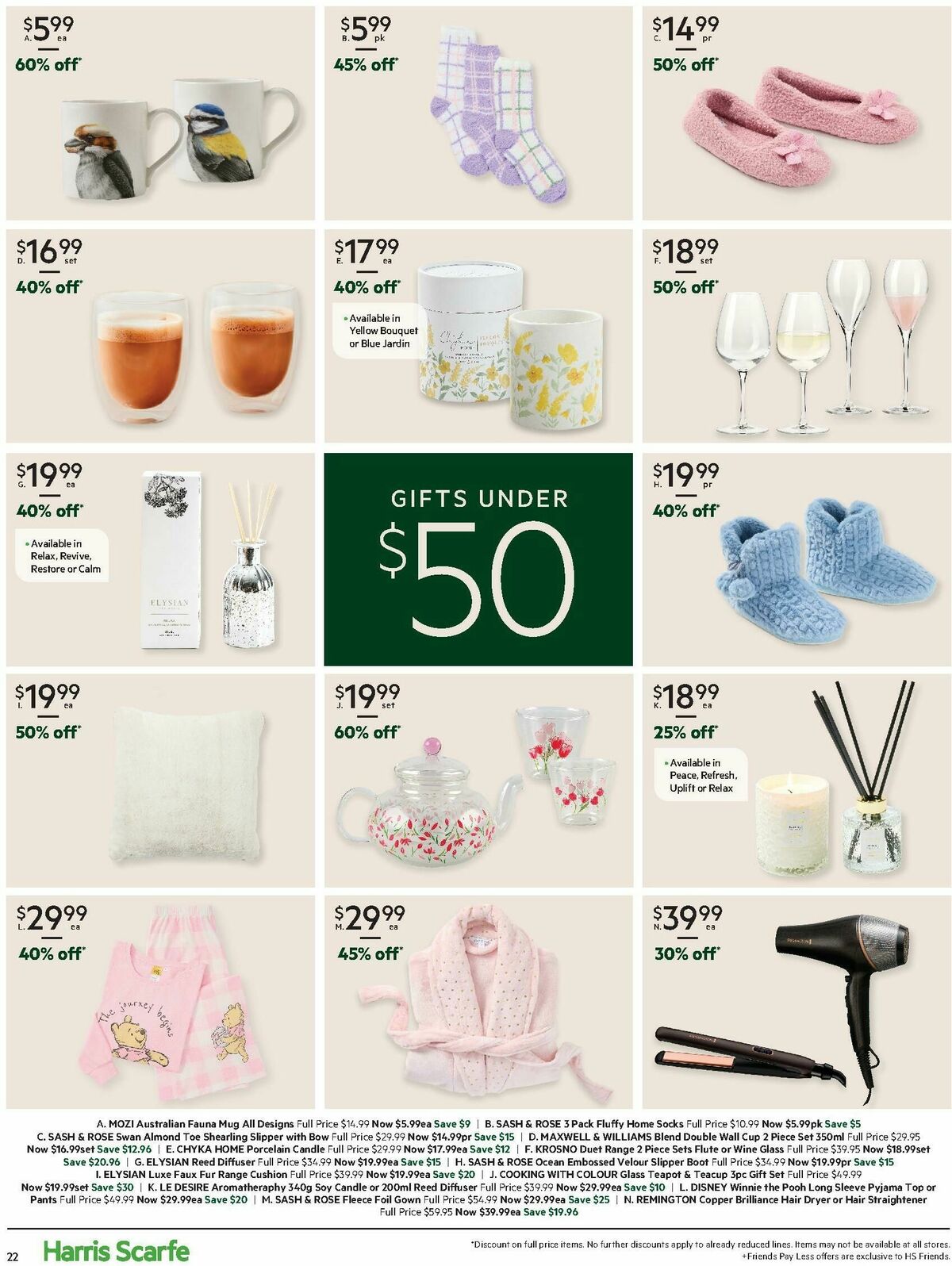 Harris Scarfe Mother's Day Catalogues from 27 April