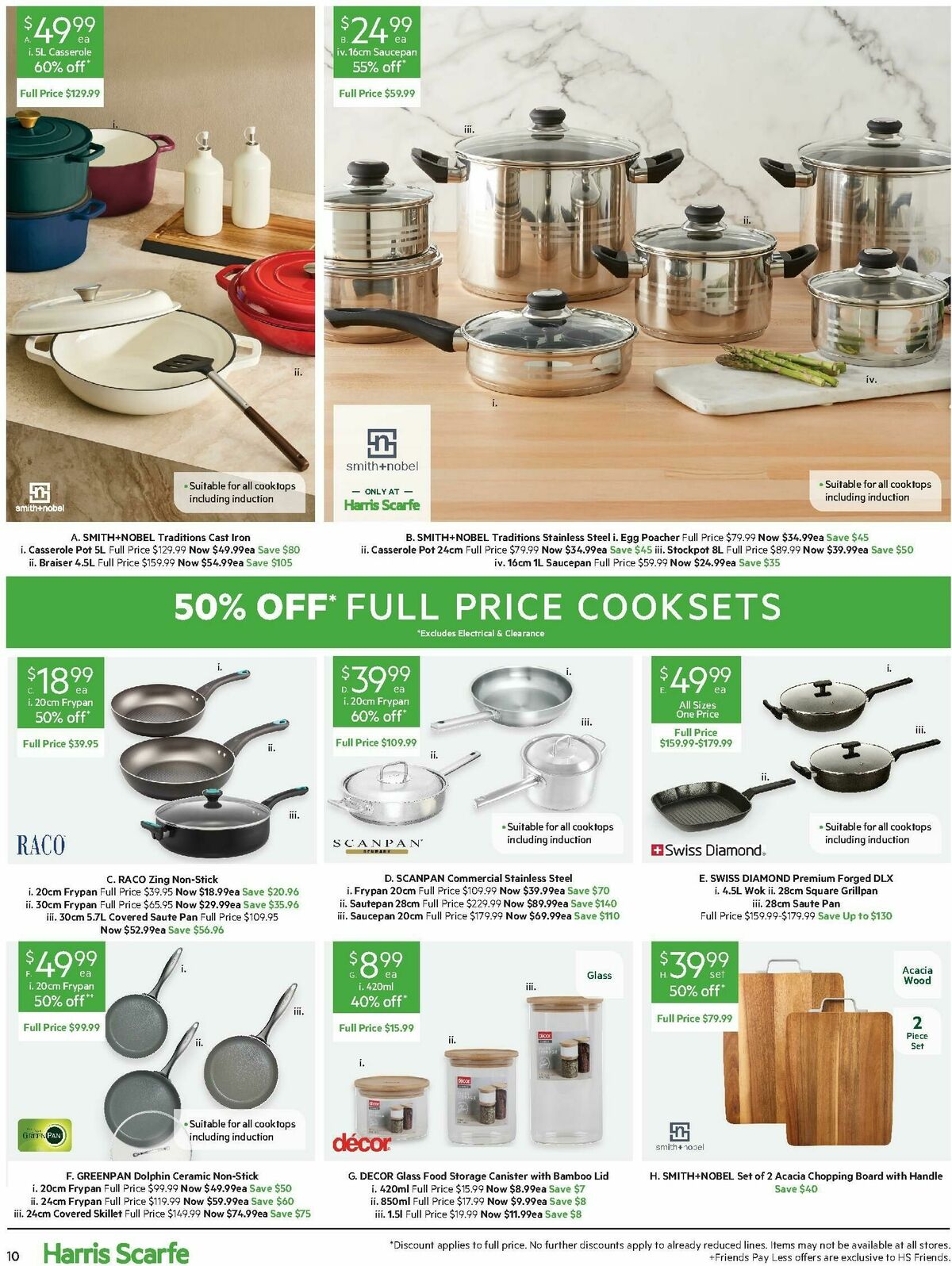 Harris Scarfe Catalogues from 23 May