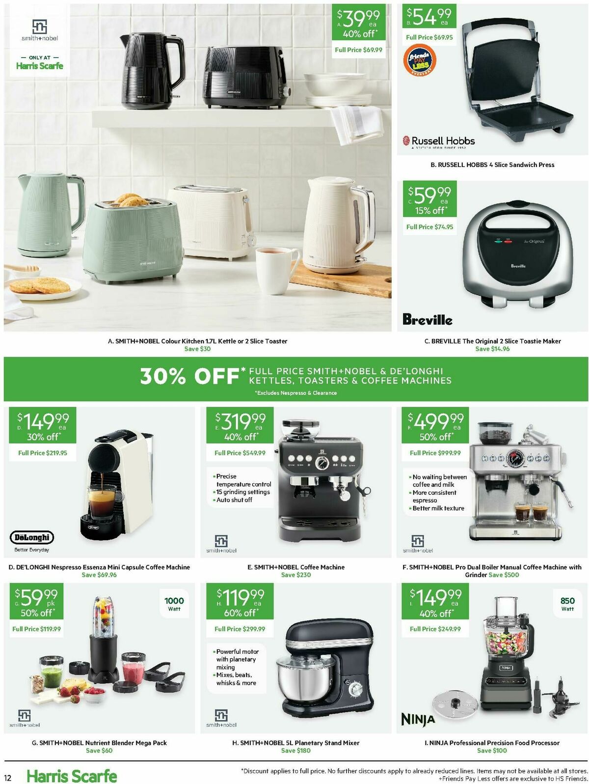 Harris Scarfe Catalogues from 23 May