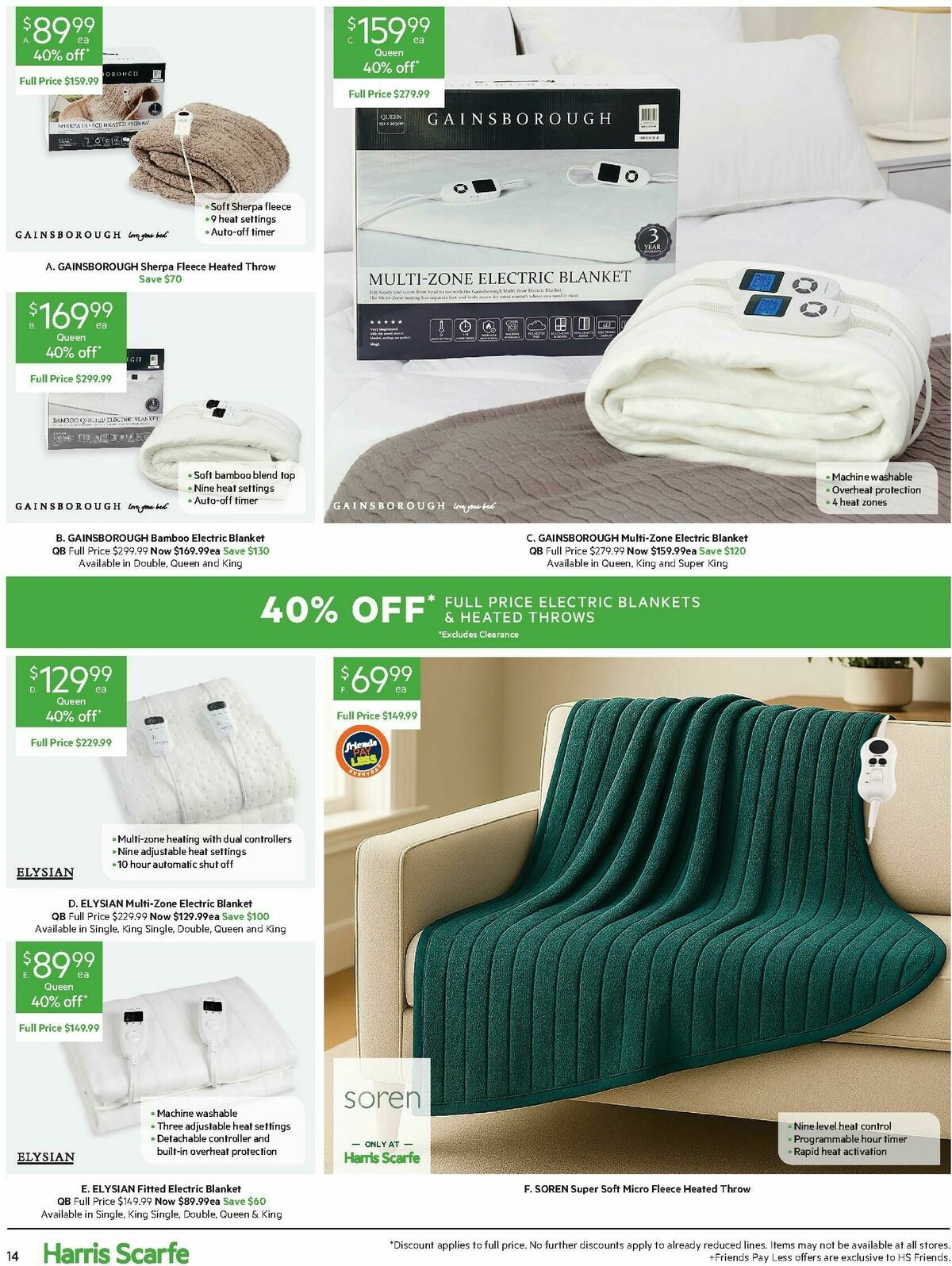 Harris Scarfe Catalogues from 23 May