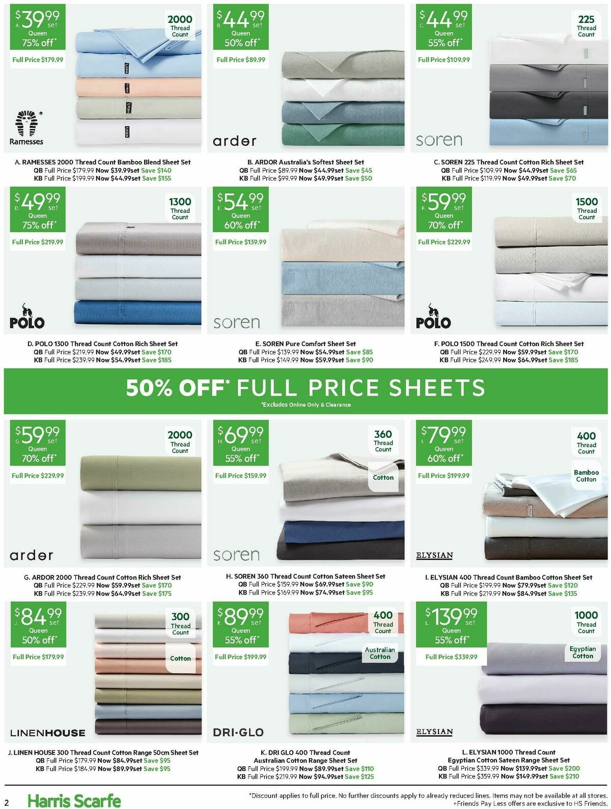 Harris Scarfe Catalogues from 23 May