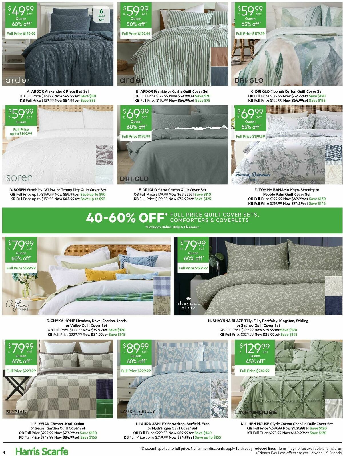 Harris Scarfe Catalogues from 23 May