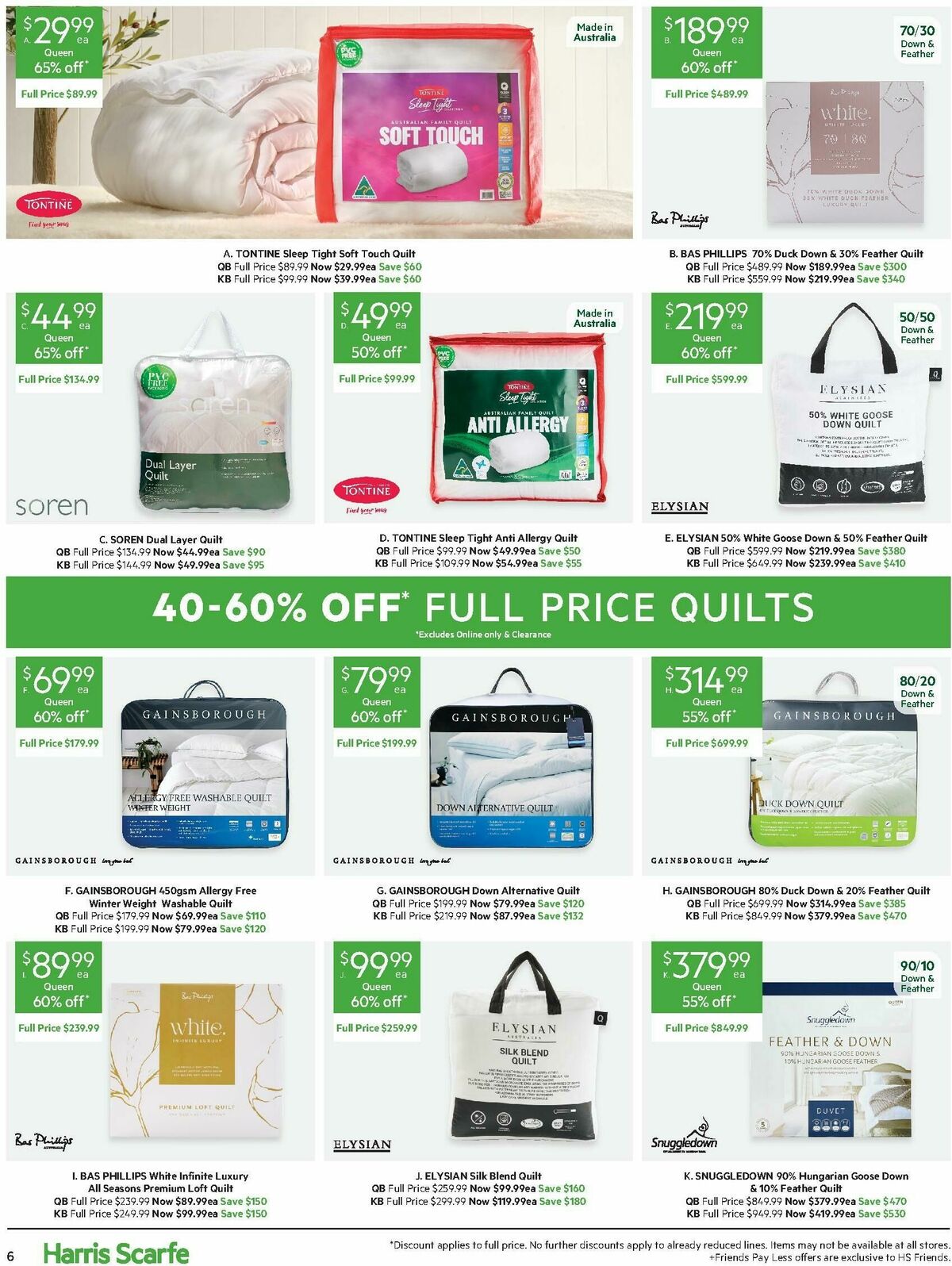 Harris Scarfe Catalogues from 23 May