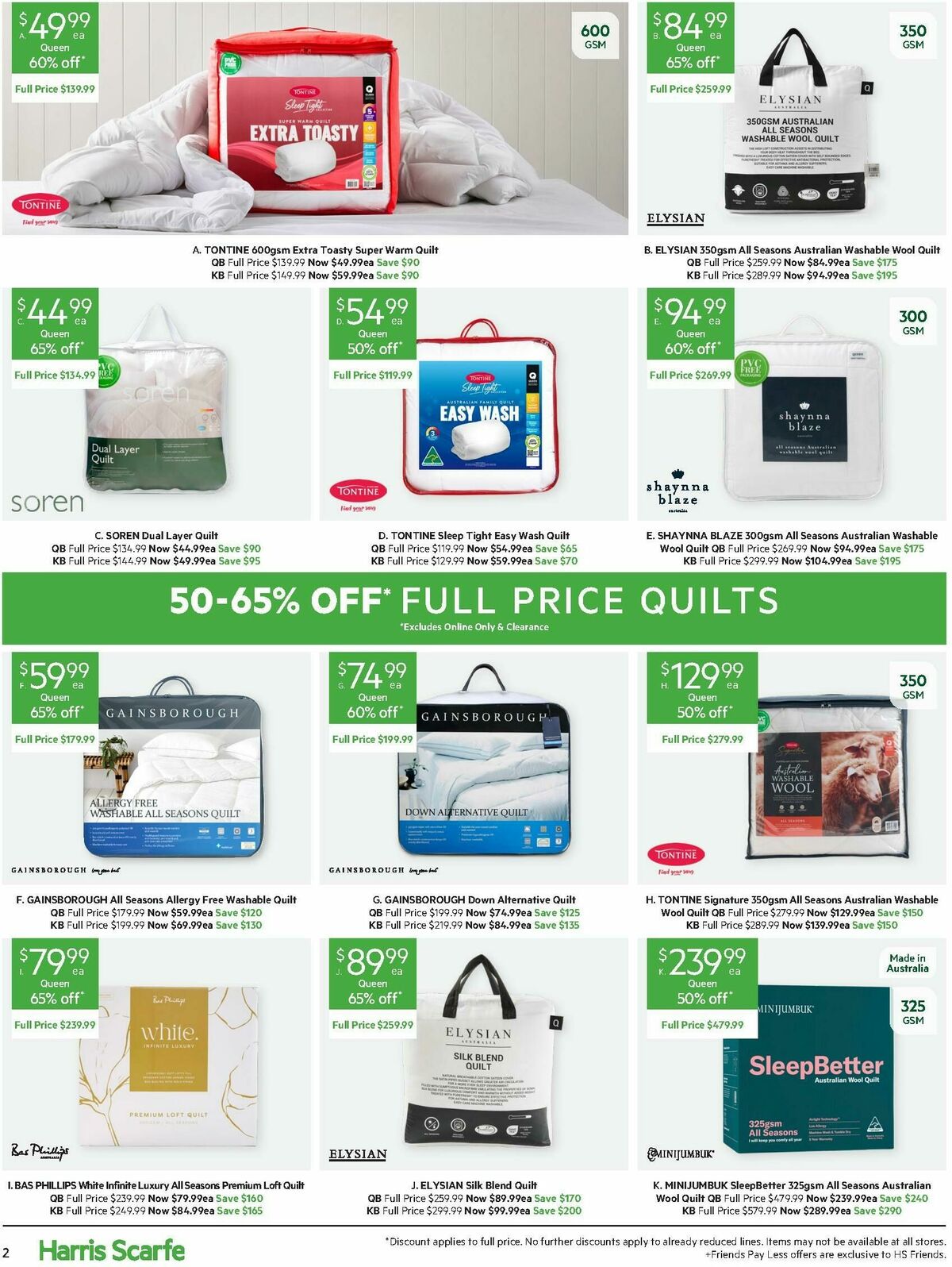 Harris Scarfe Catalogues from 27 June