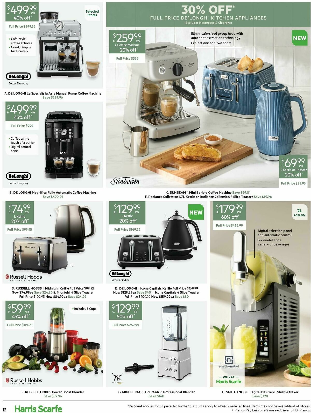 Harris Scarfe Catalogues from 20 August