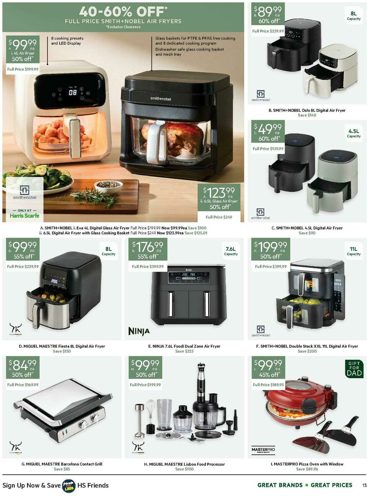 Harris Scarfe Catalogues from 20 August