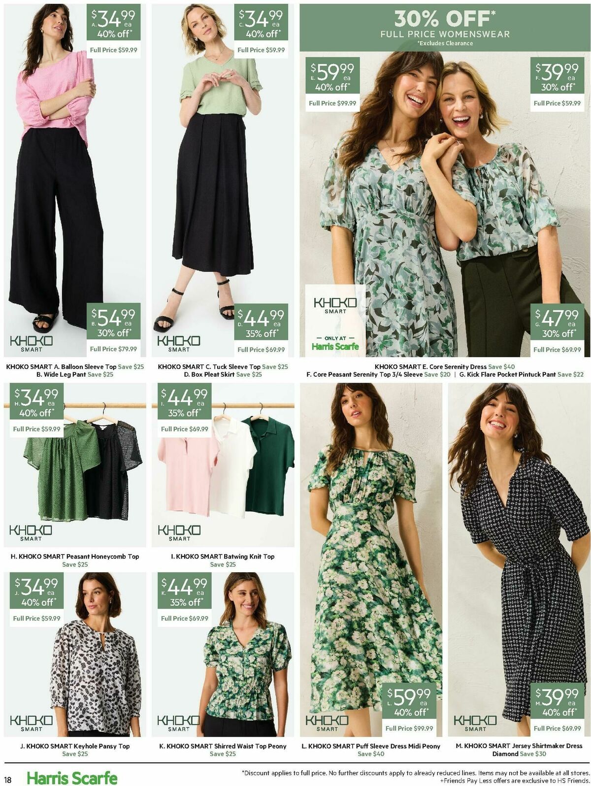 Harris Scarfe Catalogues from 20 August