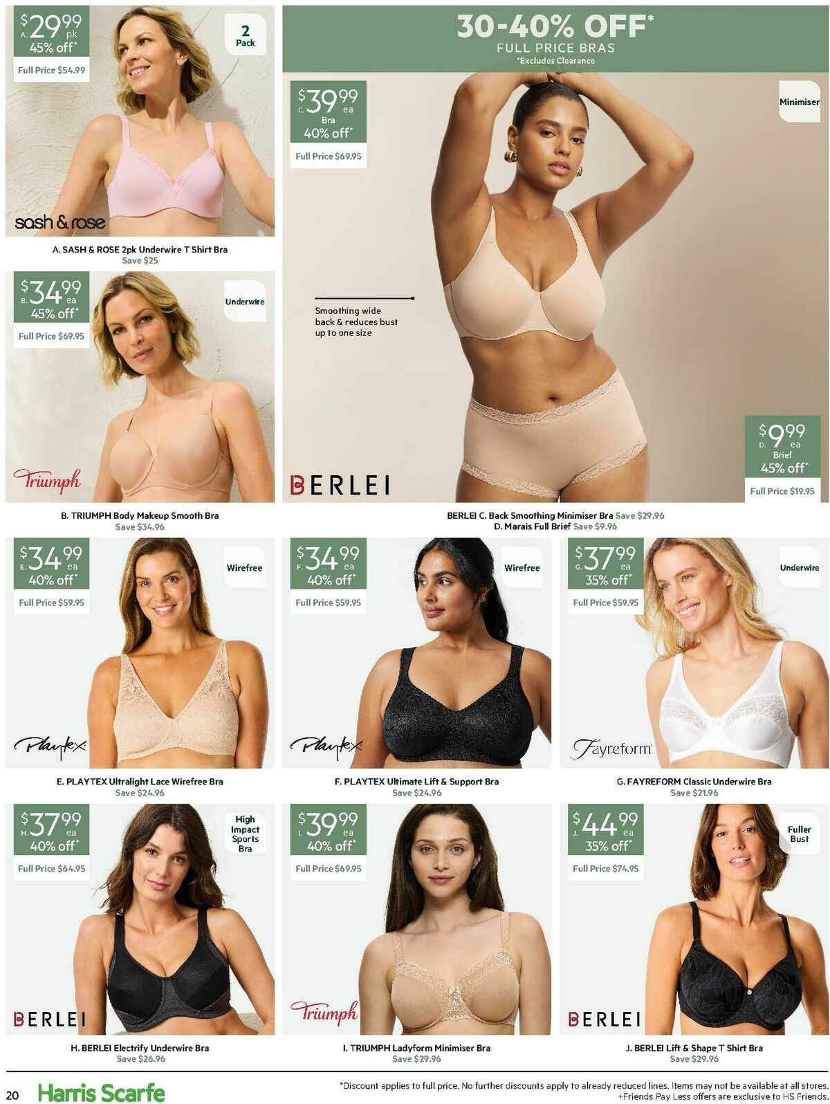 Harris Scarfe Catalogues from 20 August