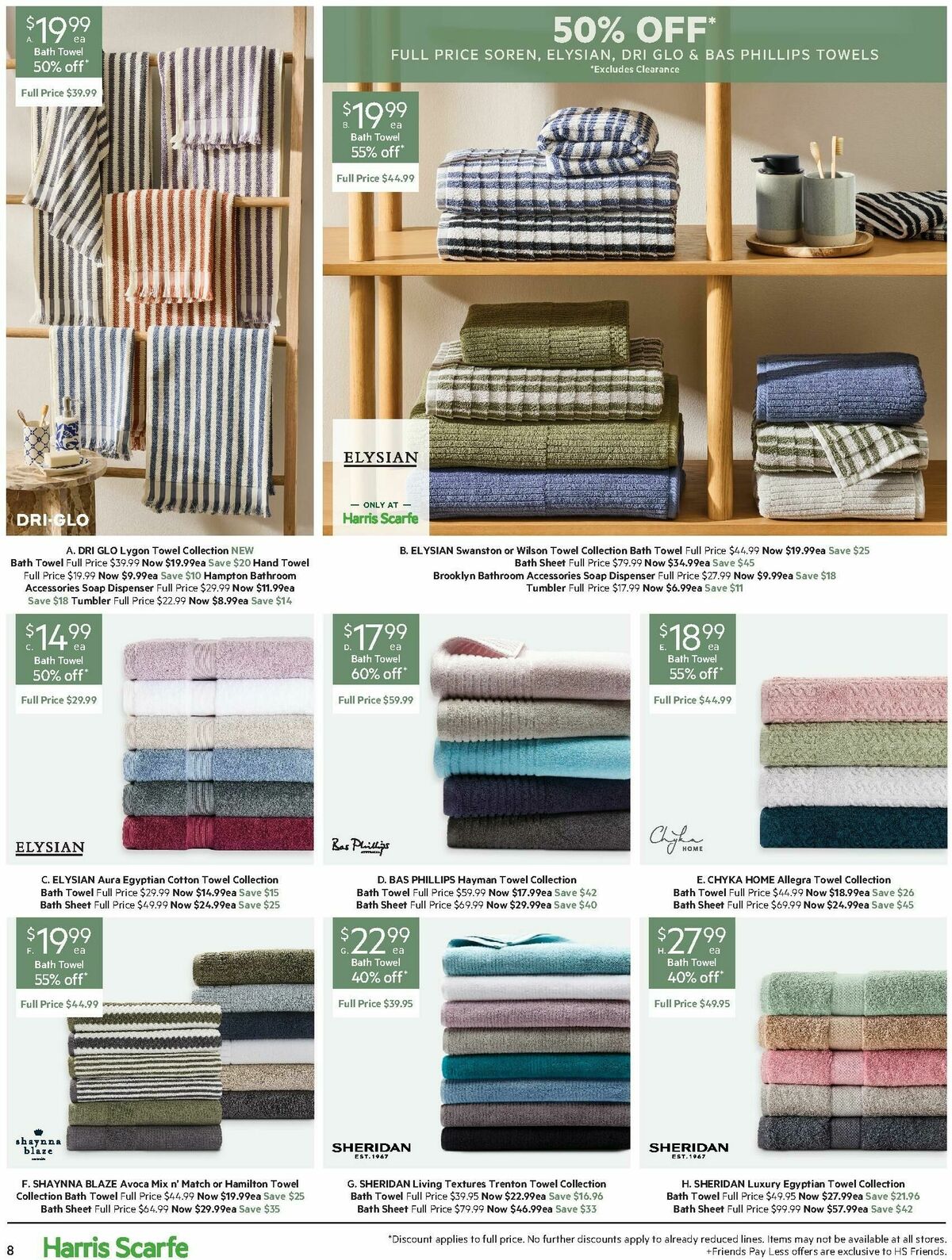 Harris Scarfe Catalogues from 20 August