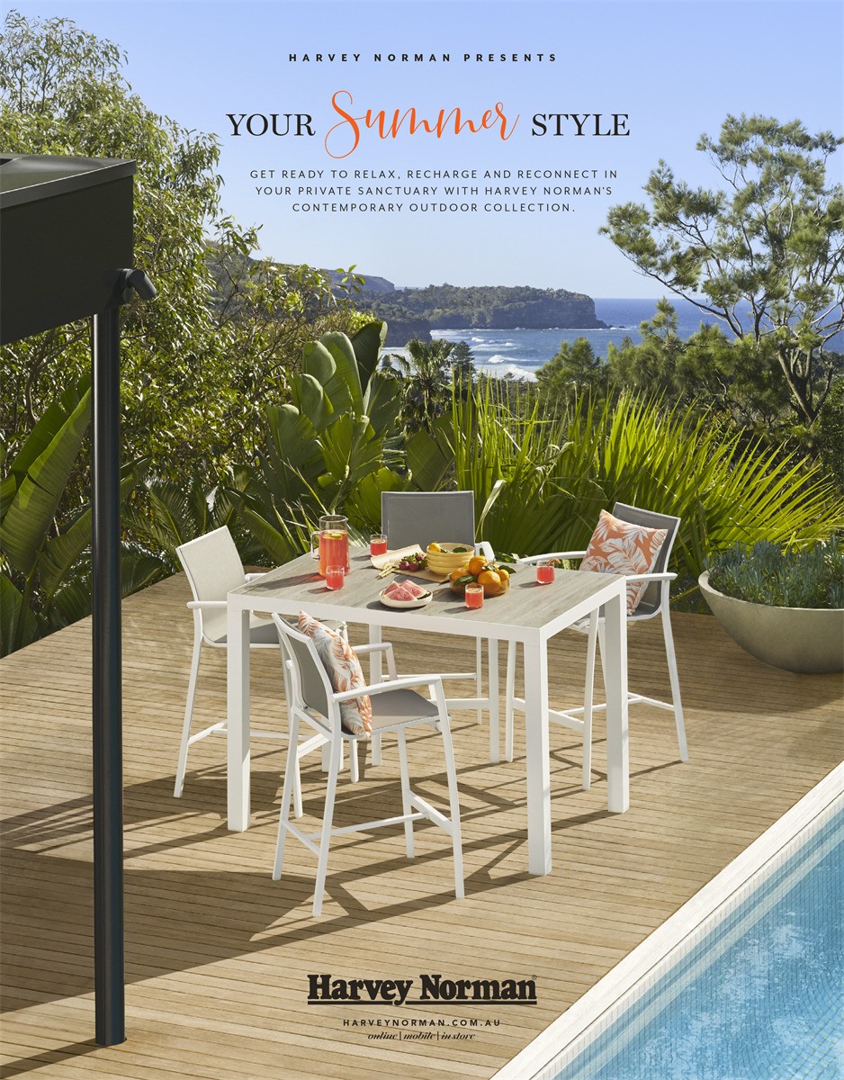 Harvey Norman Outdor Furniture Catalogues from 19 October