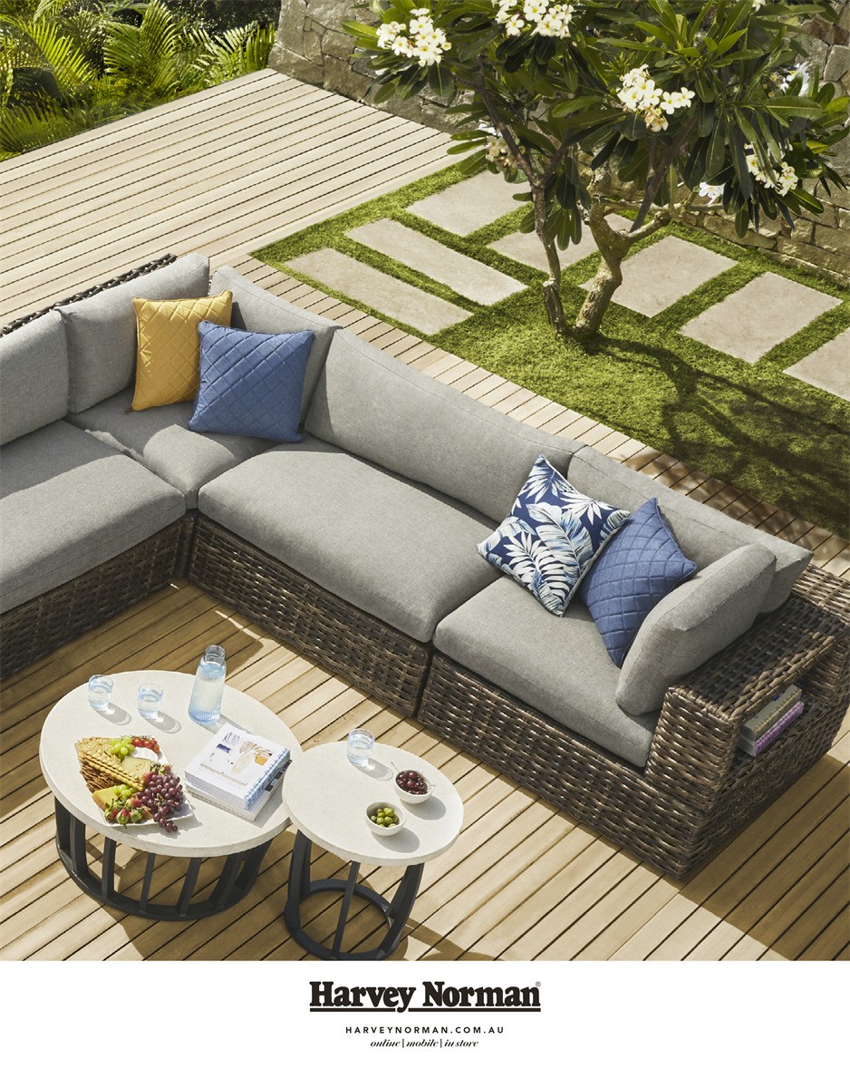 Harvey Norman Outdor Furniture Catalogues from 19 October