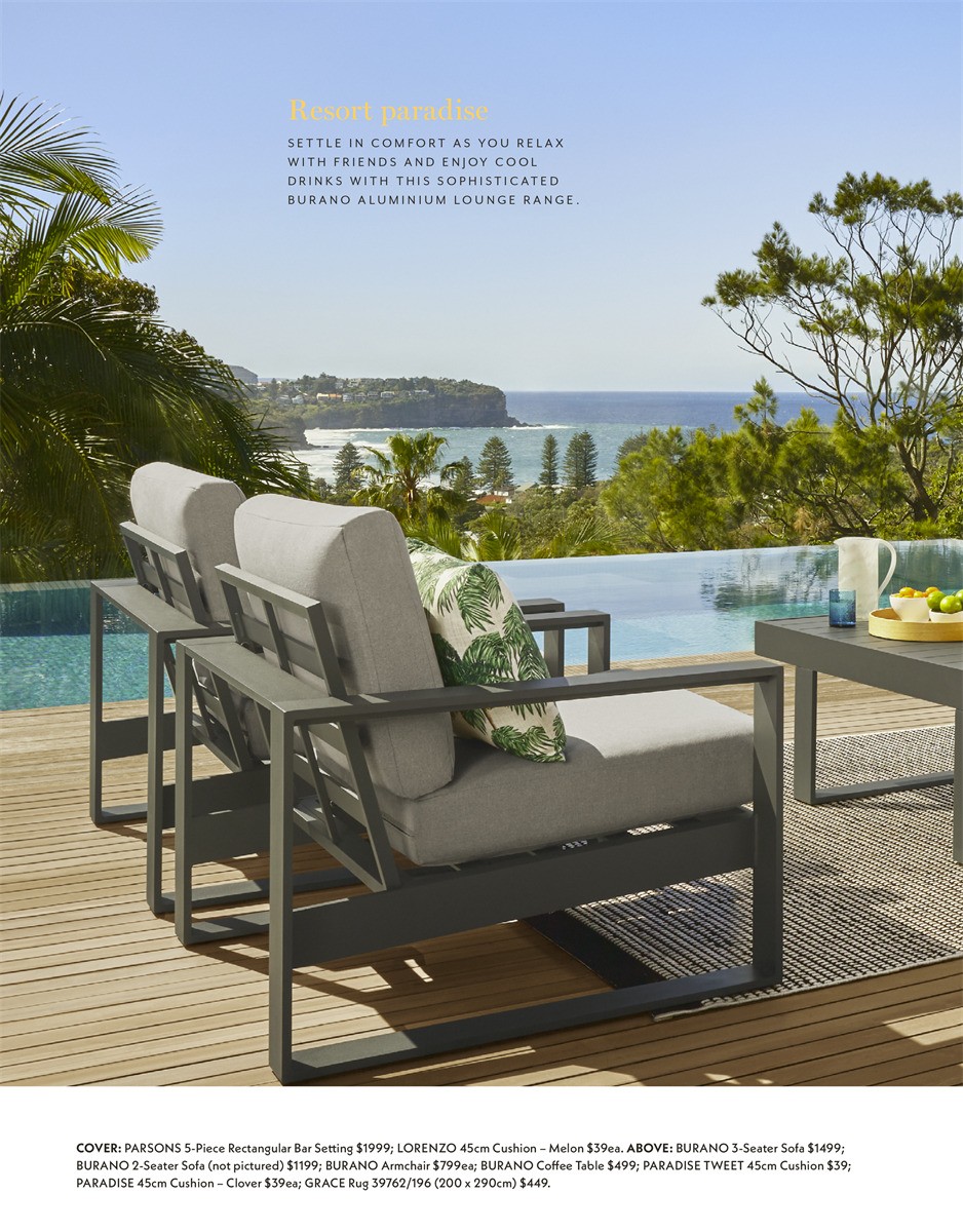 Harvey Norman Outdor Furniture Catalogues from 19 October