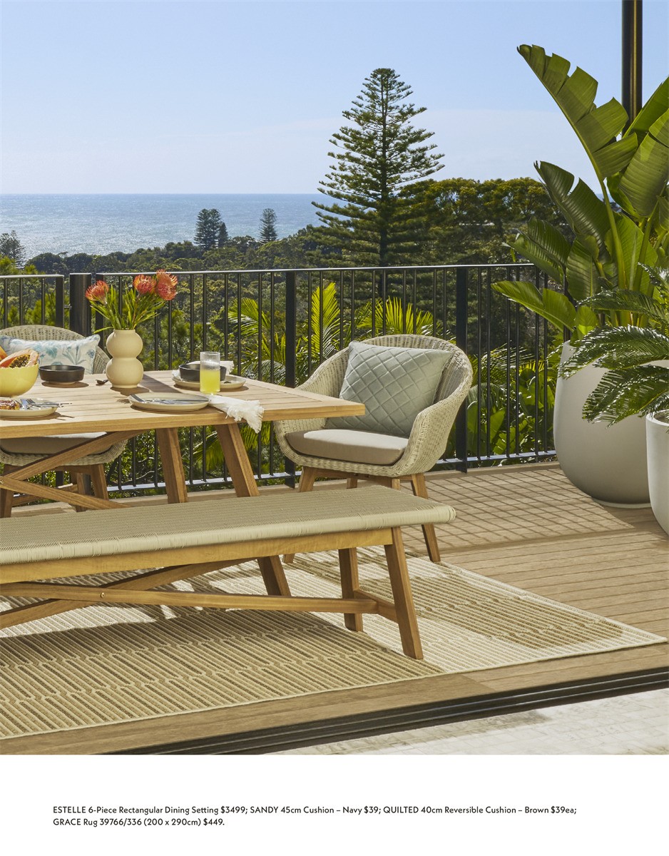 Harvey Norman Outdor Furniture Catalogues from 19 October