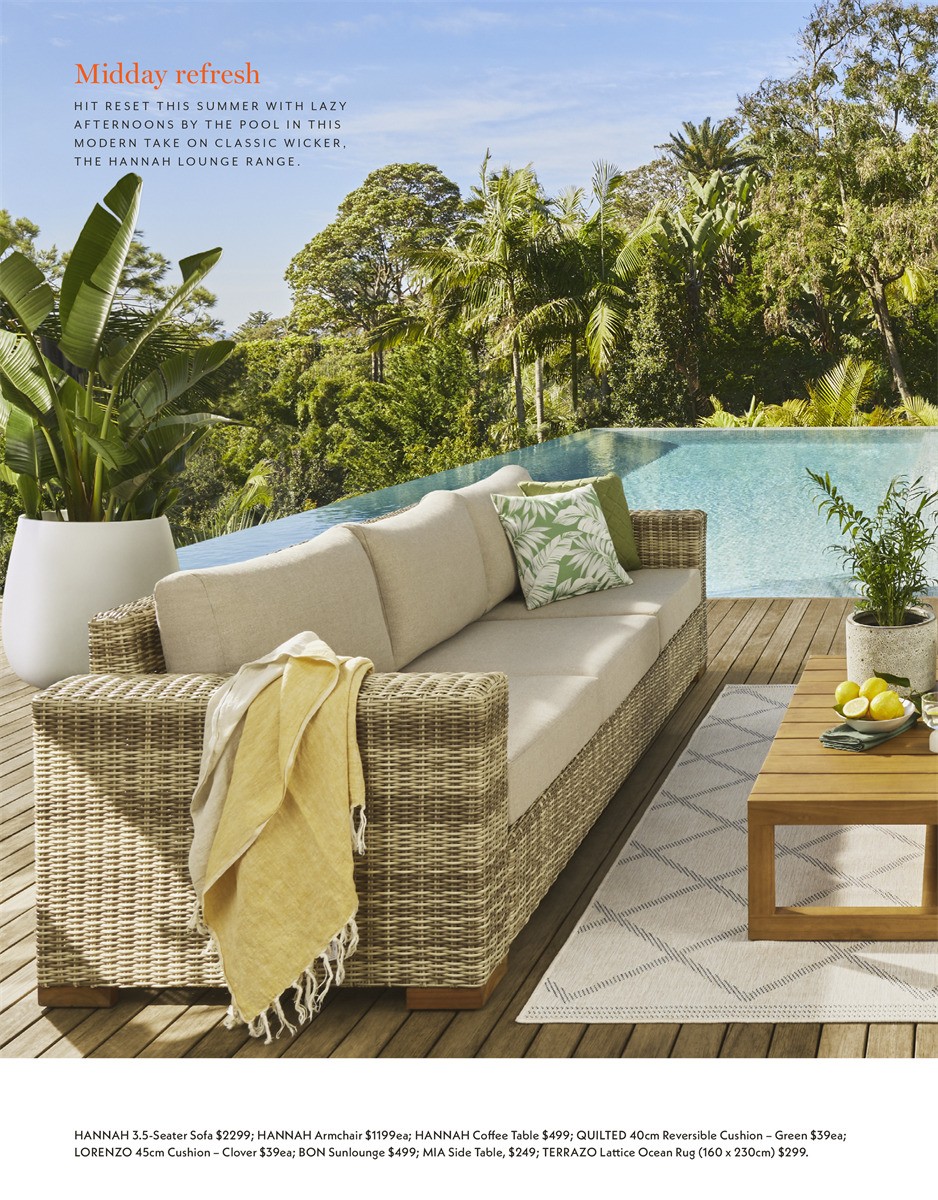 Harvey Norman Outdor Furniture Catalogues from 19 October