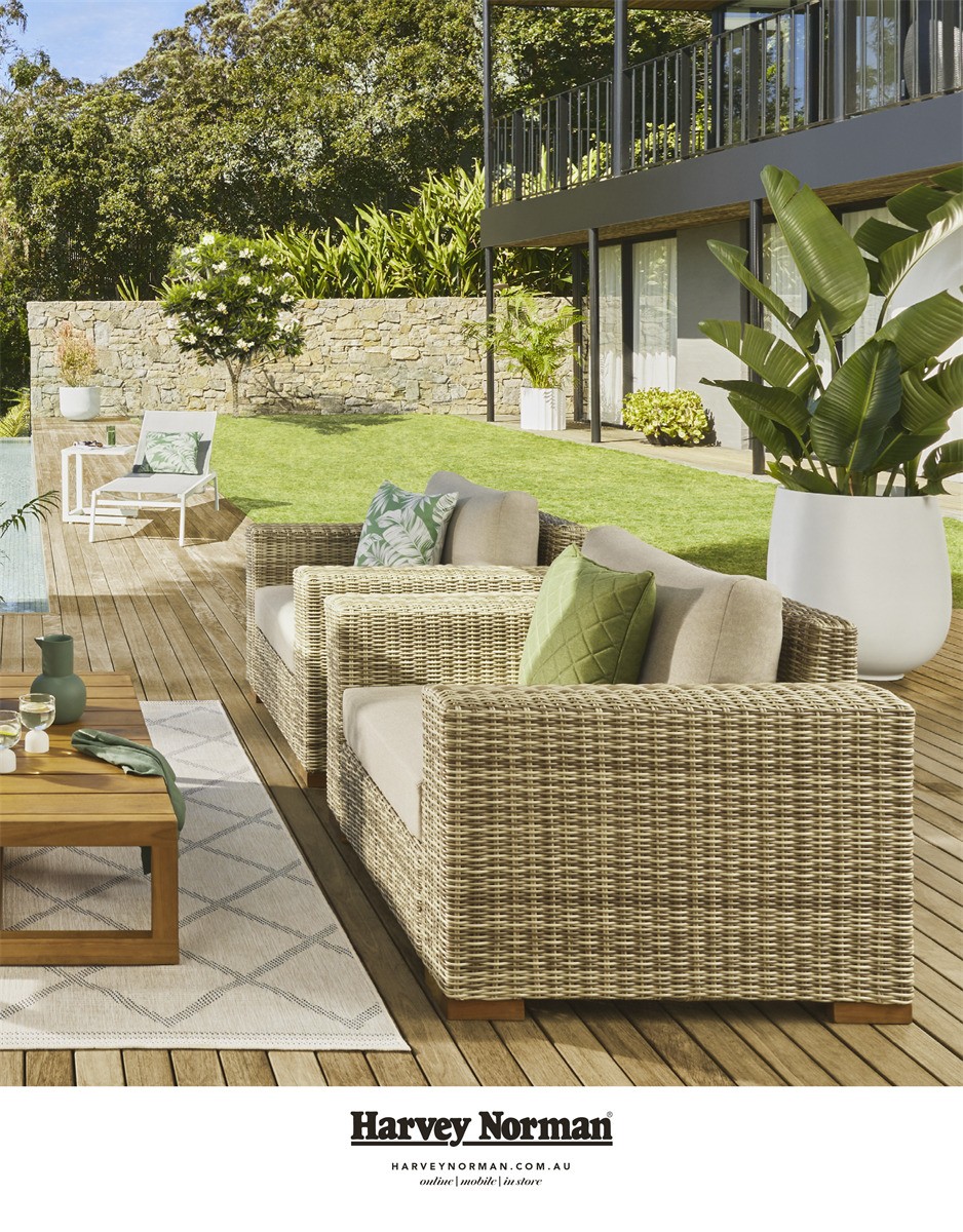Harvey Norman Outdor Furniture Catalogues from 19 October