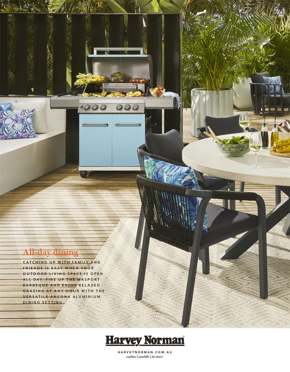 Harvey Norman Outdor Furniture Catalogues from 19 October