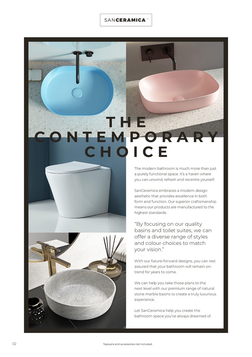 Harvey Norman SanCeramica Catalogues from 6 May