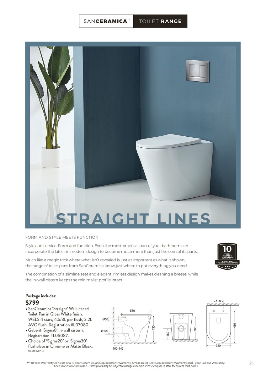 Harvey Norman SanCeramica Catalogues from 6 May