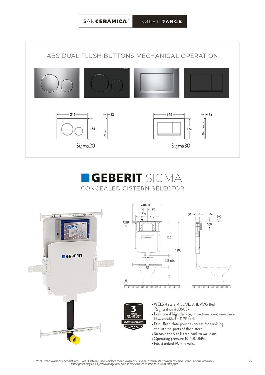 Harvey Norman SanCeramica Catalogues from 6 May