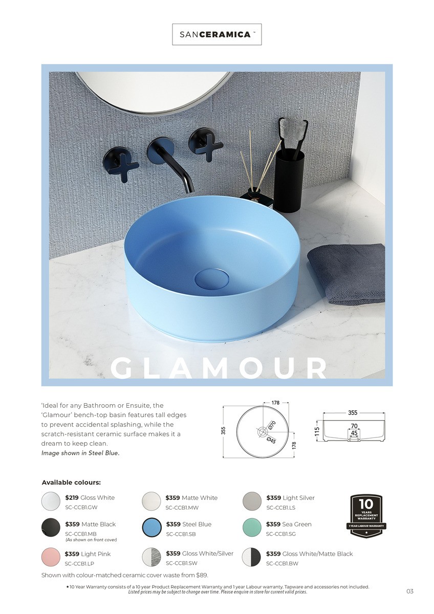 Harvey Norman SanCeramica Catalogues from 6 May