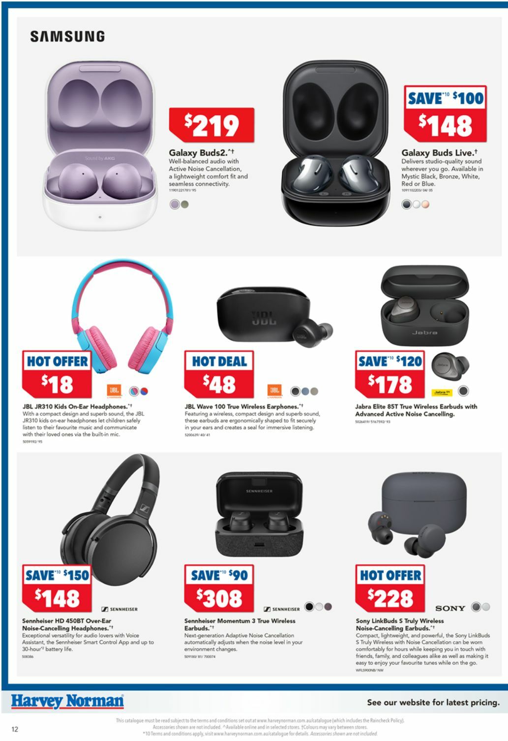 Harvey Norman Catalogues from 24 December