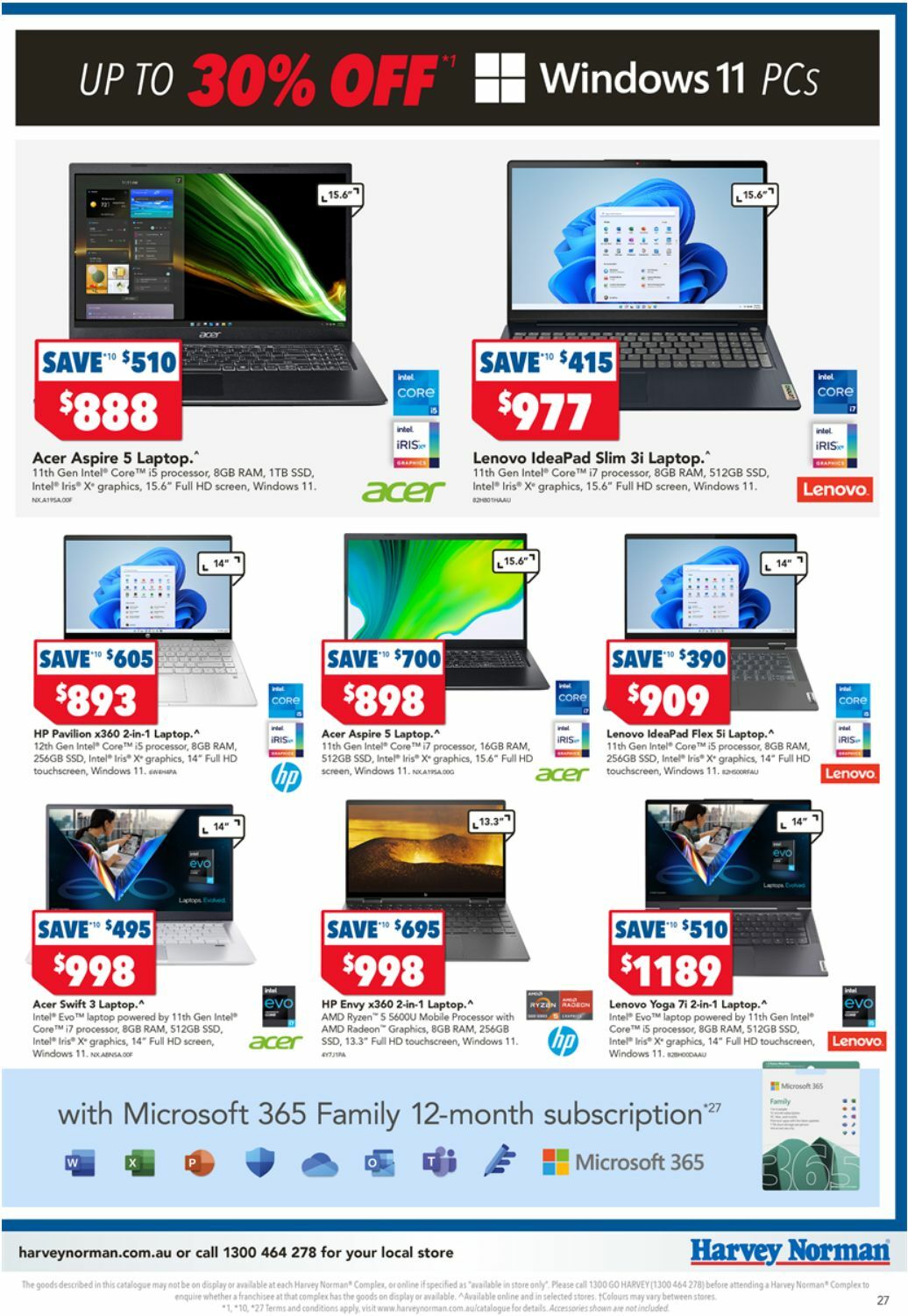 Harvey Norman Catalogues from 24 December