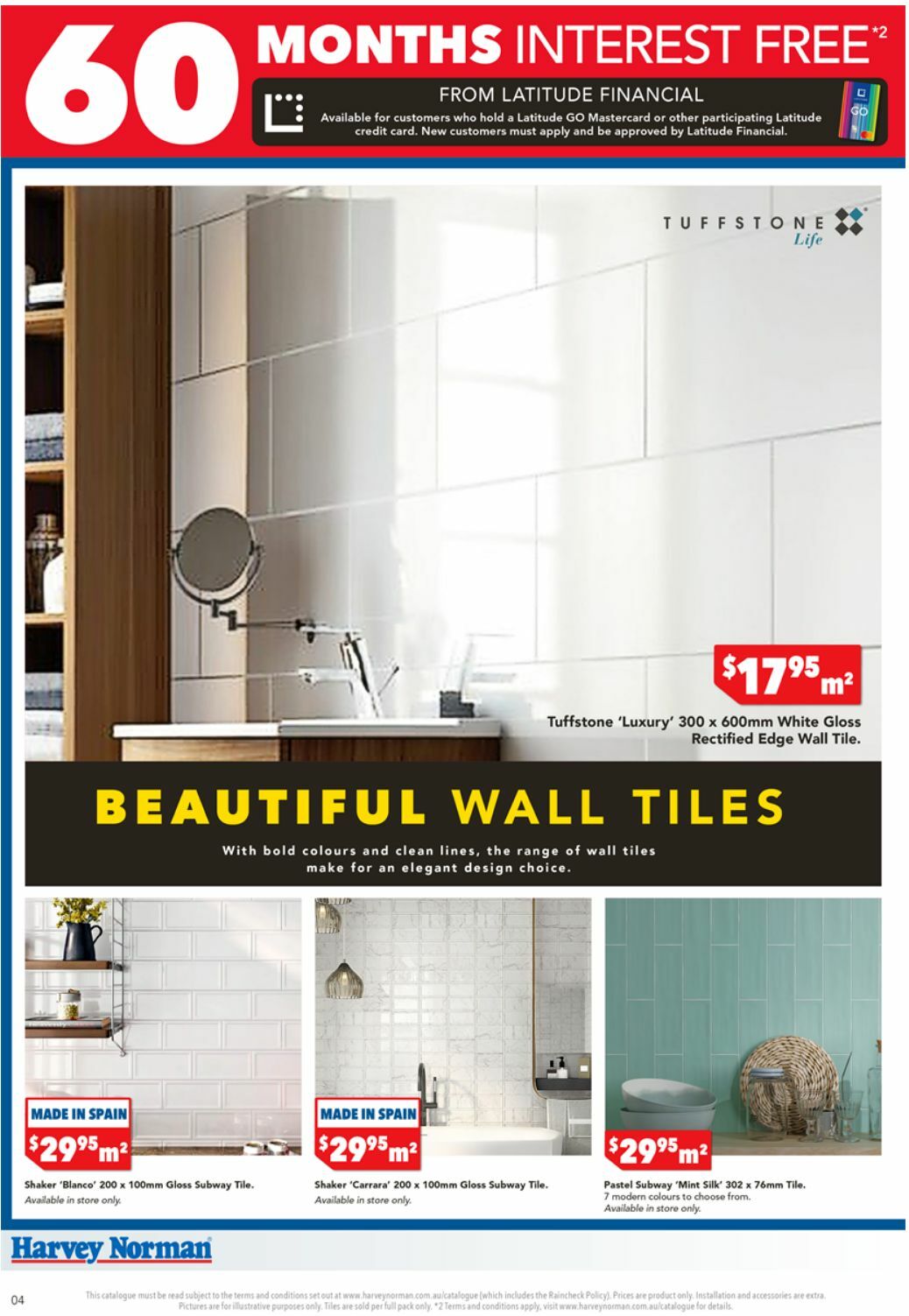 Harvey Norman Clearance Catalogues from 2 January