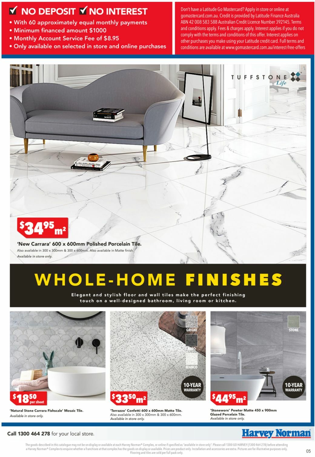 Harvey Norman Clearance Catalogues from 2 January