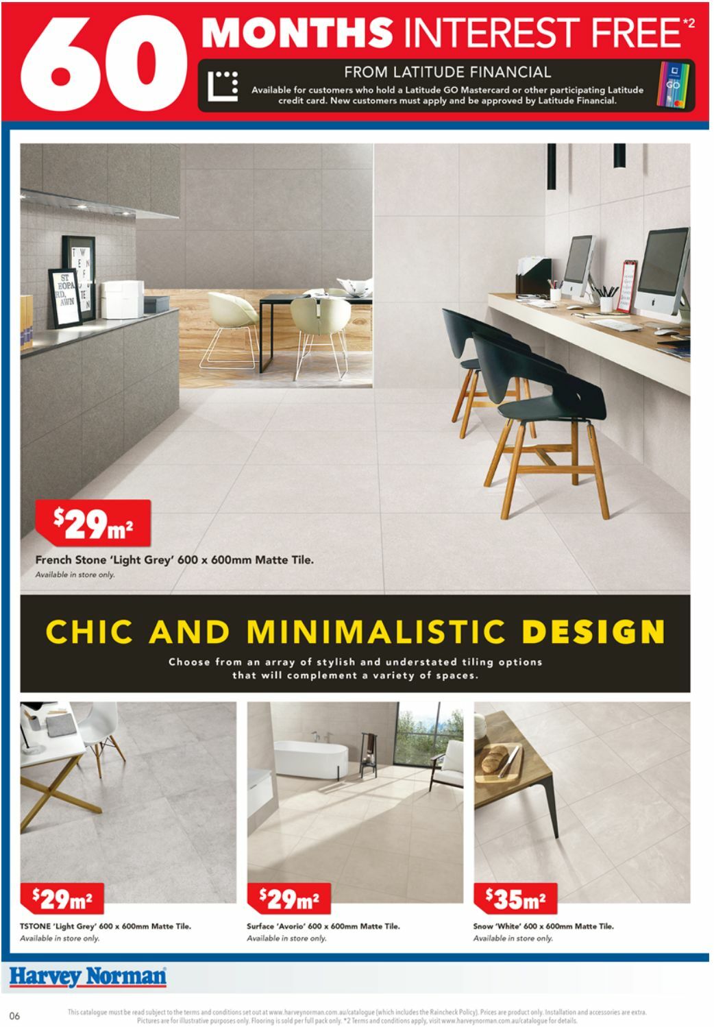 Harvey Norman Clearance Catalogues from 2 January