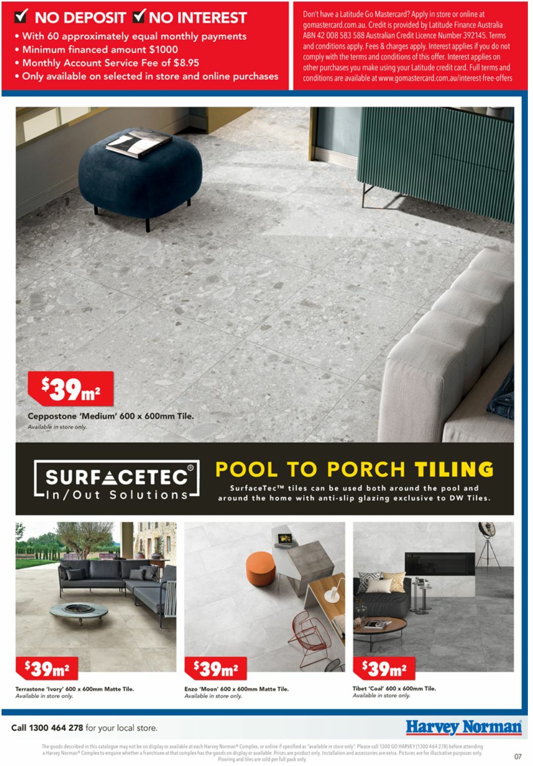 Harvey Norman Clearance Catalogues from 2 January